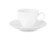 Чашка для эспрессо с блюдцем 120мл Narumi Белый декор