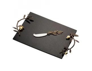 Доска для сыра с ножом Michael Aram Гранат 47х25см