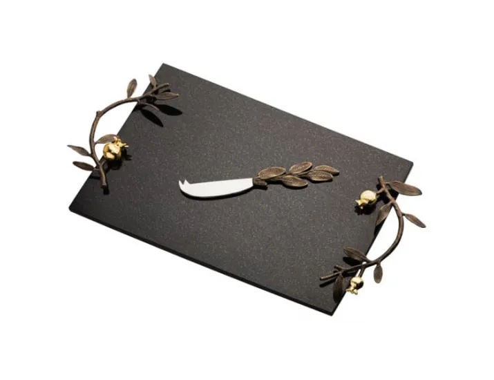  Доска для сыра с ножом Michael Aram Гранат 47х25см