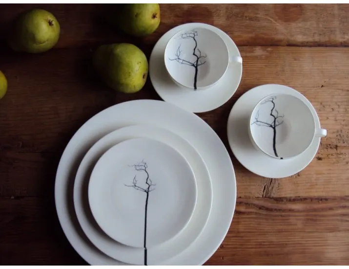 Тарелка обеденная Dibbern "Чёрный лес" 28см DBN0302802400