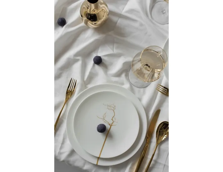 Тарелка закусочная Dibbern "Золотой лес" 21см DBN0302107200