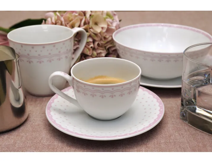 Чайно-столовый на 4 персоны 20 предметов Leander Hyggelyne розовый 71162120-327A