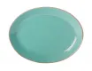 Блюдо овальное 24*19см Porland Seasons Turquoise бирюзовый
