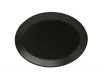 Блюдо овальное 31х24 см Porland Seasons Black чёрный