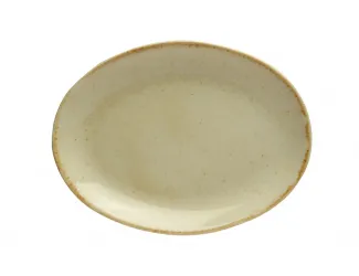 Блюдо овальное 31х24 см Porland Seasons Yellow жёлтый