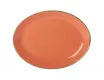 Блюдо овальное 36*27см Porland Seasons Orange оранжевый