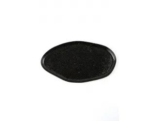 Блюдо овальное волнообразное 27см Porland Black Moss