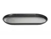 Блюдо овальное 30*15cм Porland Seasons Black чёрный