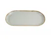 Блюдо овальное 30х15 см Porland Seasons Grey серый