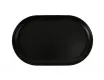 Блюдо овальное 32х20 см Porland Seasons Black чёрный