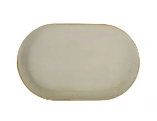 Блюдо овальное 32х20 см Porland Seasons Yellow жёлтый