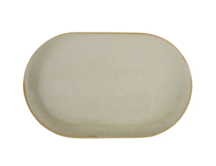 Блюдо овальное 32х20 см Porland Seasons Yellow жёлтый