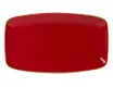 Тарелка прямоугольная 31*18 см Porland Seasons Red красный