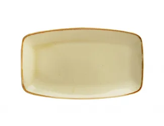 Тарелка прямоугольная 31*18 см Porland Seasons Yellow жёлтый