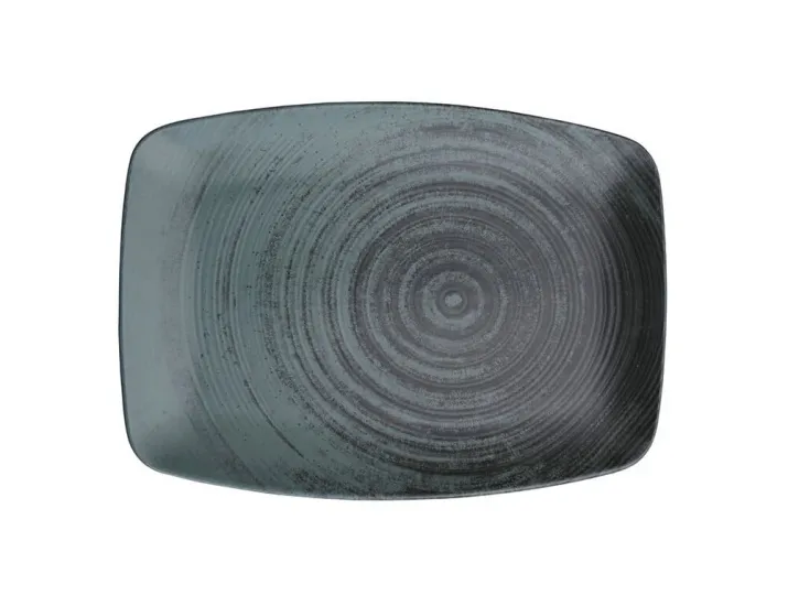 Блюдо прямоугольное 27*19см Porland LYKKE Green зелёный