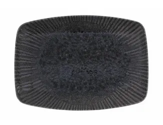 Блюдо прямоугольное 32*23см Porland Iris grey серый