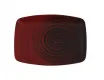 Блюдо прямоугольное 32*23см Porland LYKKE Red красный