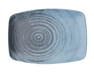 Блюдо прямоугольное 27*19см Porland LYKKE Turquois бирюзовый