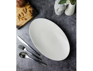 Блюдо овальное 32см Porland Illusion