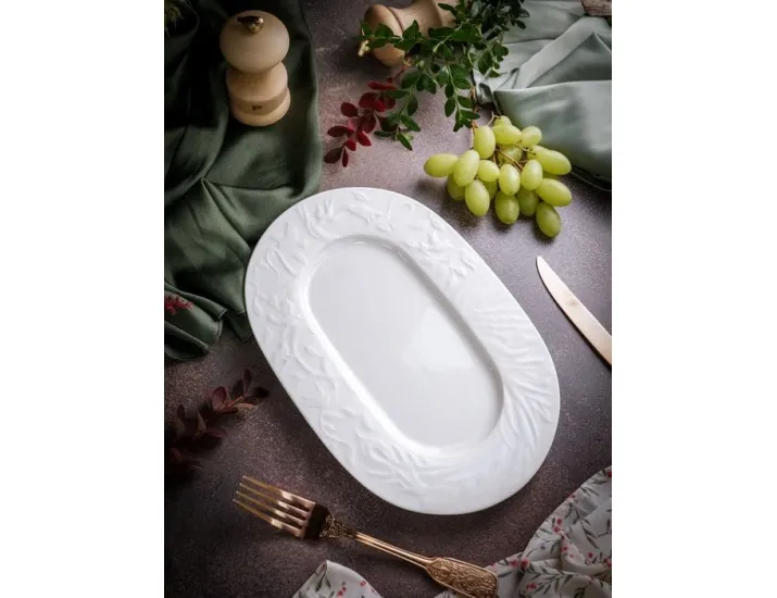 Блюдо овальное 34см Porland Feniks