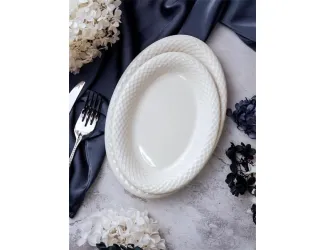 Блюдо овальное 24см Porland Aqua