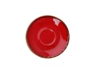 Блюдце 12см Porland Seasons Red красный