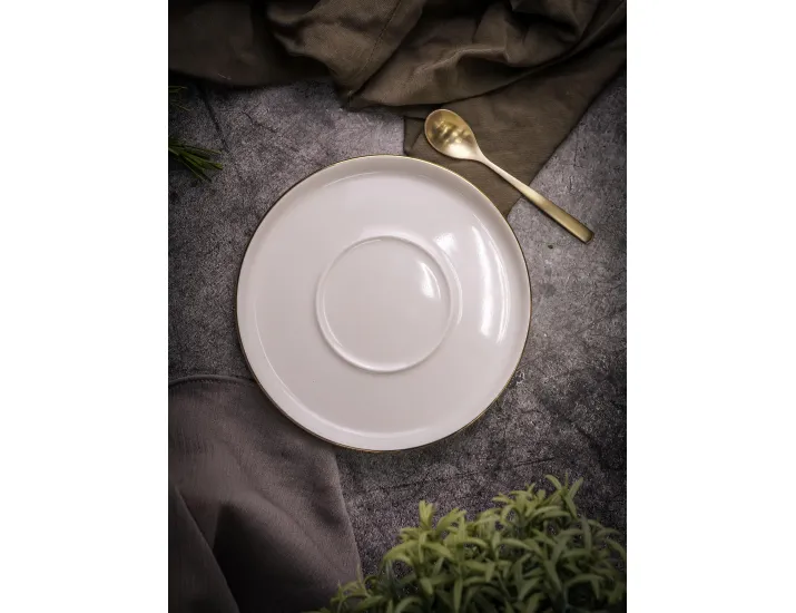 Блюдце (для кофейной чашки) 12см Porland Chopin Gold