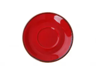 Блюдце 16см Porland Seasons Red красный