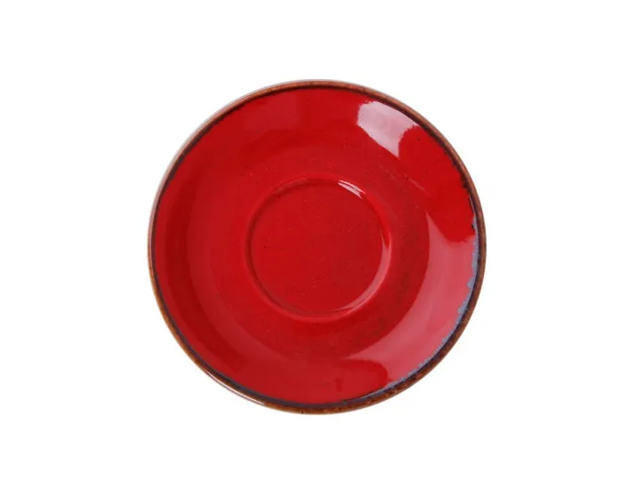 Блюдце 16см Porland Seasons Red красный