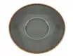 Блюдце для чайной чашки стопируемой 15 см Porland Seasons Dark Grey тёмно-серый
