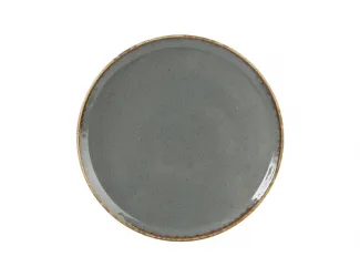 Тарелка для пиццы 20см Porland Seasons Dark Grey тёмно-серый
