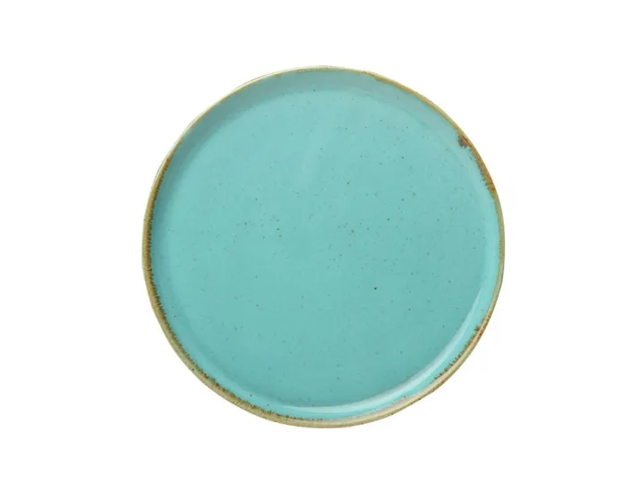 Тарелка для пиццы 20см Porland Seasons Turquoise бирюзовый