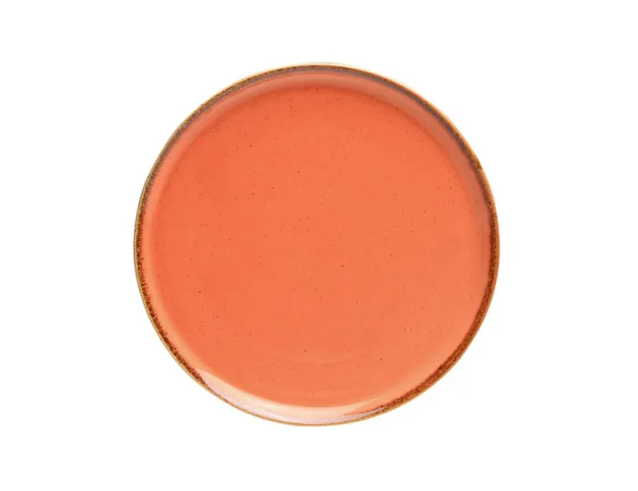 Тарелка  для пиццы 28см Porland Seasons Orange оранжевый