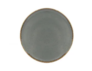 Тарелка для пиццы 28 см Porland Seasons Dark Grey тёмно-серый