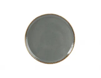 Тарелка для пиццы 32 см Porland Seasons Dark Grey тёмно-серый