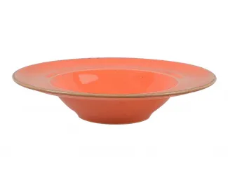 Тарелка глубокая 26см Porland Seasons Orange оранжевый