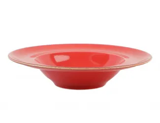 Тарелка глубокая 30см Porland Seasons Red красный