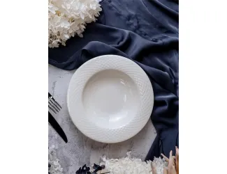 Тарелка глубокая 22см Porland Aqua