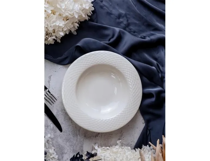 Тарелка глубокая 22см Porland Aqua