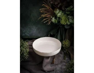 Тарелка глубокая с вертикальным бортом 19см Porland Chopin Gold