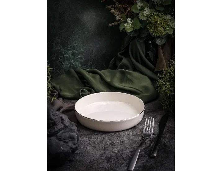 Тарелка глубокая с вертикальном бортом 19см Porland Chopin Platinum