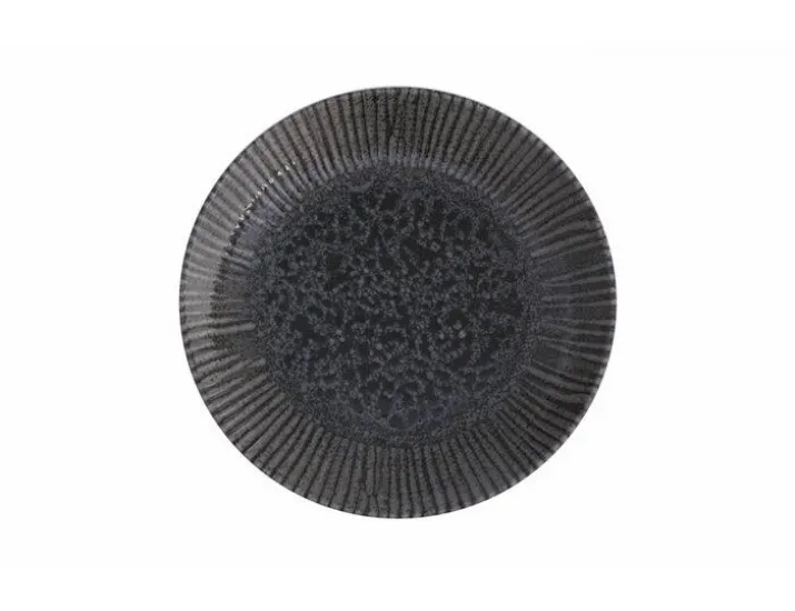 Тарелка мелкая 21 см без борта Porland Iris grey серый