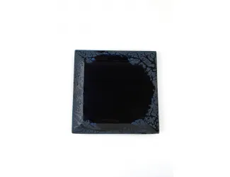 Тарелка квадратная 18cм Porland Root Blue