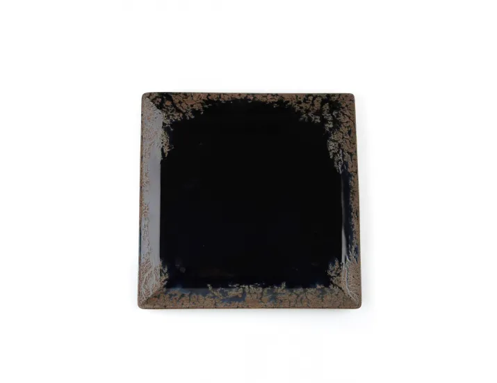 Тарелка квадратная 27см Porland Root Rusty