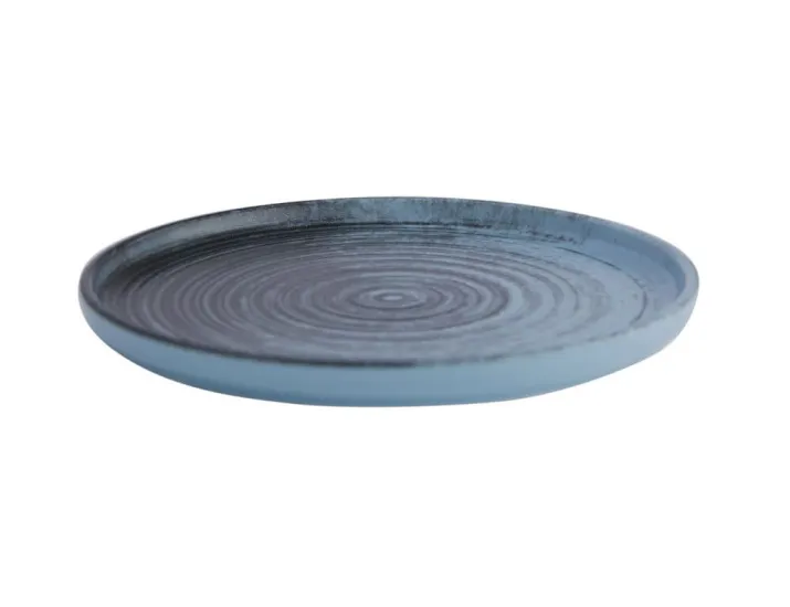 Тарелка с бортом 18см Porland LYKKE Turquois бирюзовый