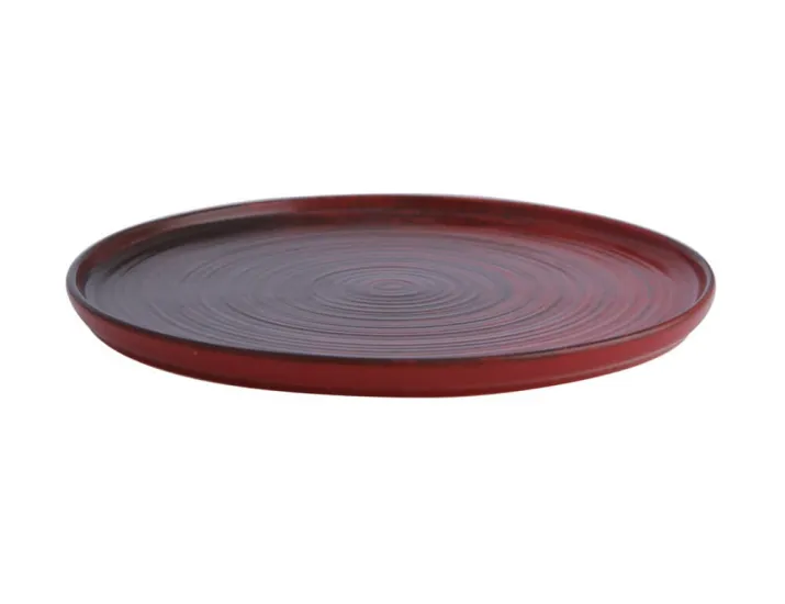 Тарелка с бортом 24см Porland LYKKE Red красный