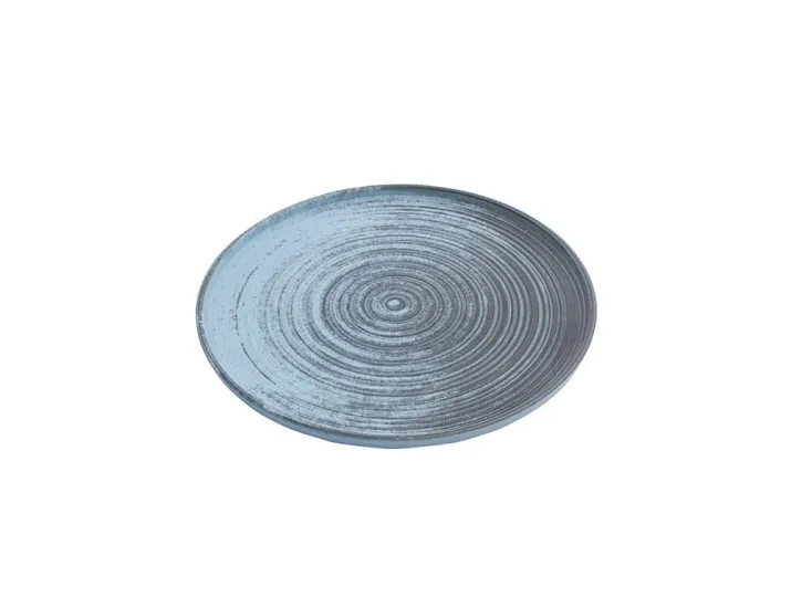 Тарелка с бортом 27см Porland LYKKE Turquois бирюзовый