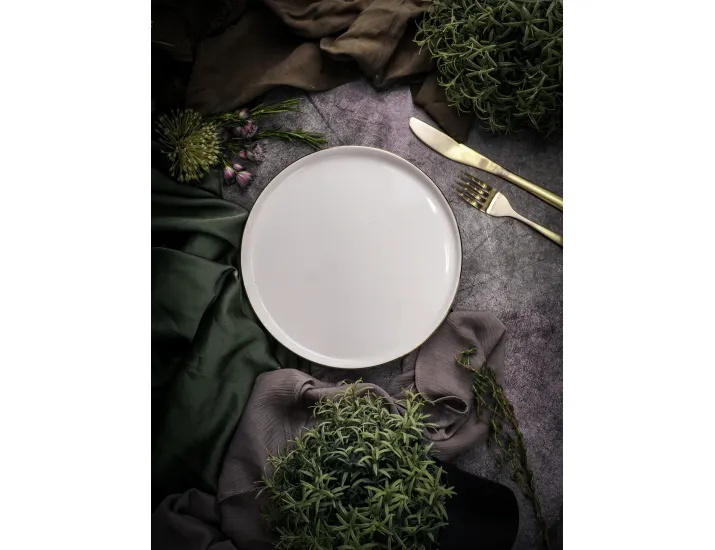 Тарелка мелкая 21см Porland Chopin Gold