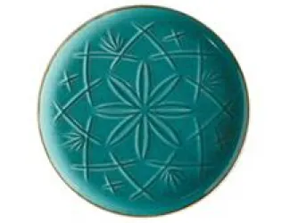 Тарелка 18см Porland Christina бирюзовая