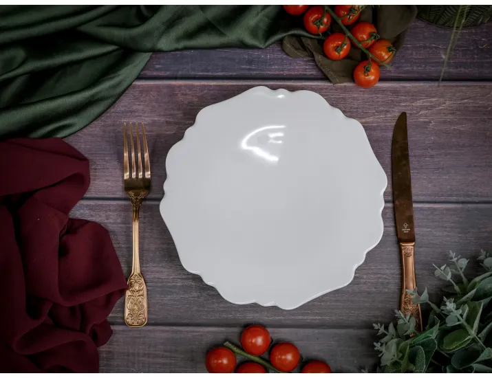 Тарелка мелкая 21см Porland Tide